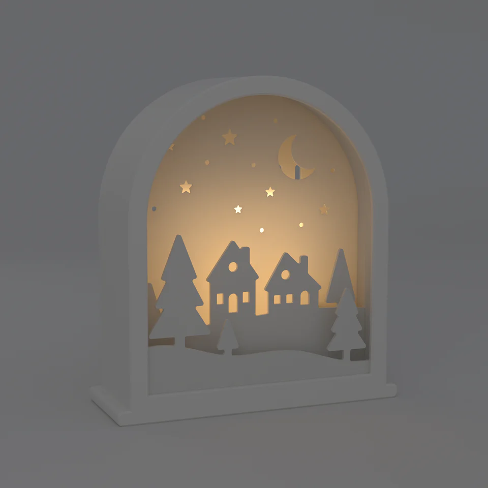 Winterfenster Lightbox